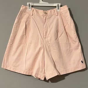 Women’s Polo Ralph Lauren Pink Vintage Oversized Shorts